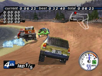 Rally Cross 2 (US) screen shot game playing